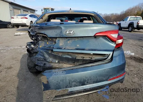 2017 Hyundai Sonata Se z USA, uszkodzony, nr VIN 5NPE24AF2HH513968